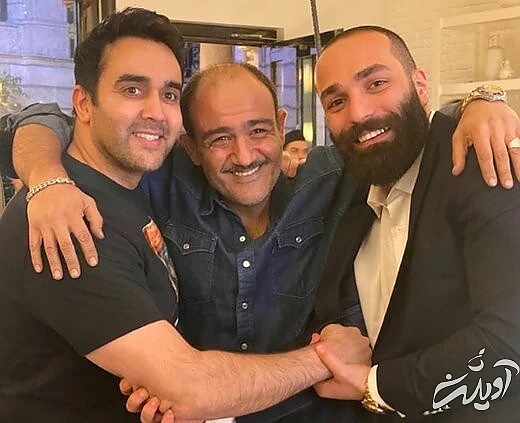 عکس | مهران غفوریان، حمید صفت و پوریا پورسرخ در قابی متفاوت